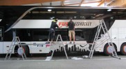 Referenzen Bus / Löwen Frankfurt – Werbetechnik Hügel